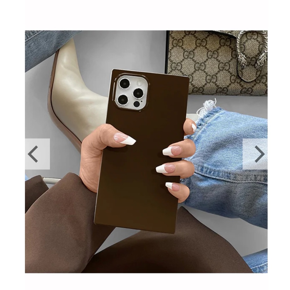 IPHONE 11 Promax flaunt Nude Espresso SQUARE® iPhone Case